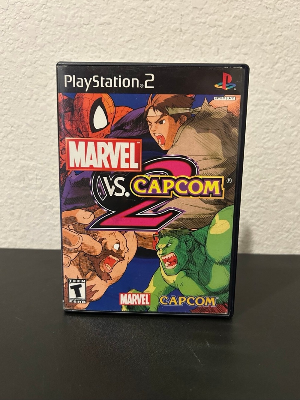 Marvel vs. 2 (PlayStation 2) - Black Game Case